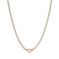 Collier Rosato Femme Storie in Argent Cubic Zirconia RZC053